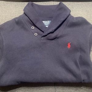 Jesey Shawl-Collar Pullover